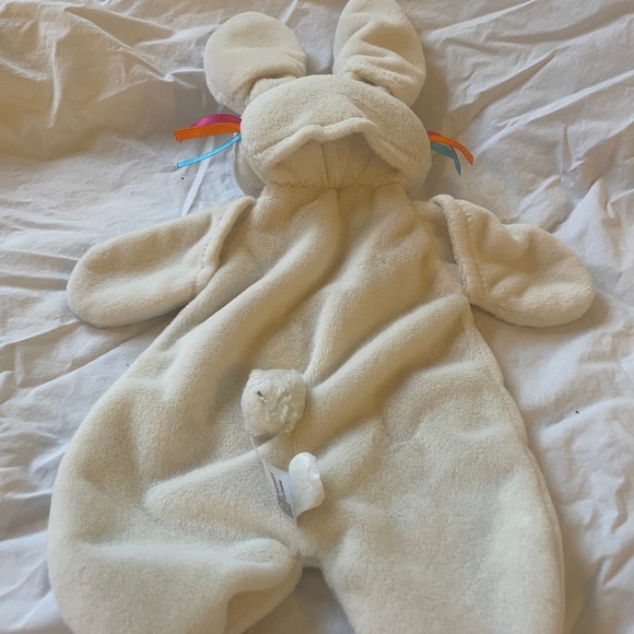 Baby Gund Rabbit Lovey “Hello Baby”’ Stuffed Animal Toy Plush Sensory Nursery - Picture 4 of 5